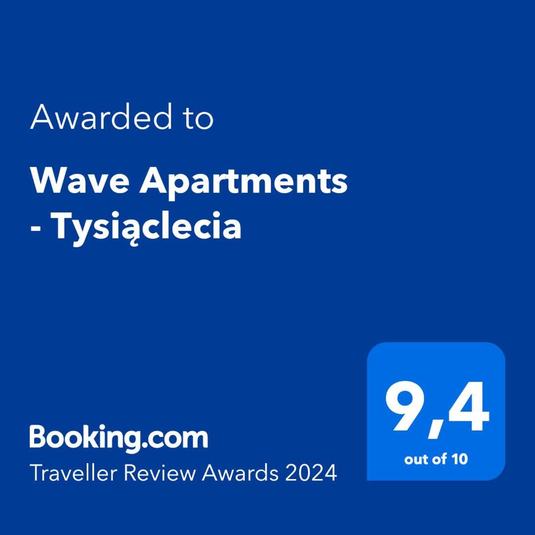 Wave Apartments - Tysiaclecia Gdańsk Eksteriør billede